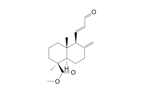 Methyl 13-oxo-14,15,16-trinorlabda-8(17),11E-dien-19-oate