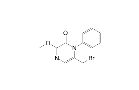 6-Bromomethyl-3-methoxy-1-phenyl-2(1H)-pyrazinone