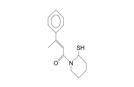 (E)-N-(B-Methyl-cinnamoyl)-piperidine-2-thiol