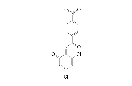 N-(2,4-DICHLORO-6-OXO-2,4-DICYCLOHEXADIEN-1-YLIDENE)-4-NITROBENZAMIDE