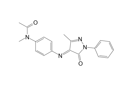 Acetamide, N-[4-[[1,5-dihydro-3-methyl-5-oxo-1-phenyl-4H-pyrazol-4-ylidene]amino]phenyl]-N-methyl-