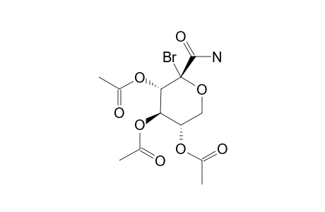 C-(2,3,4-TRI-O-ACETYL-1-BROMO-1-DEOXY-BETA-D-XYLOPYRANOSYL)-FORMAMIDE