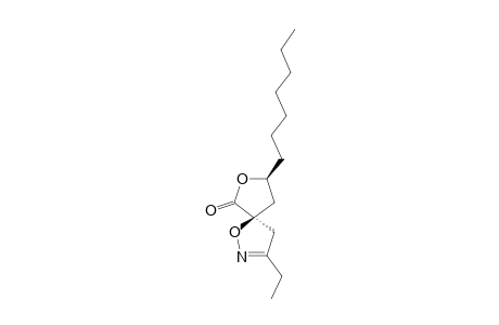 CIS-3-ETHYL-8-HEPTYL-1,7-DIOXA-2-AZASPIRO-[4.4]-NON-2-EN-6-ONE