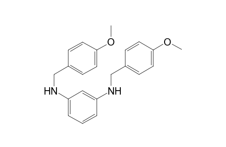 N,N'-Bis-(4-methoxybenzyl)-benzene-1,3-diamine