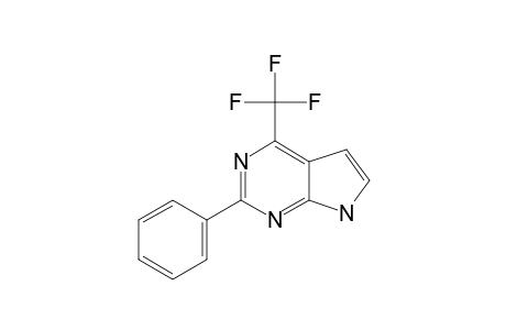 2-PHENYL-4-TRIFLUOROMETHYL-PYRROLO-[2,3-D]-PYRIMIDINE