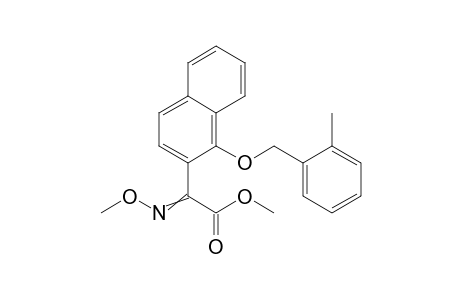 2-Naphthaleneacetic acid, alpha-(methoxyimino)-1-[(2-methylphenyl)methoxy]-, methyl ester