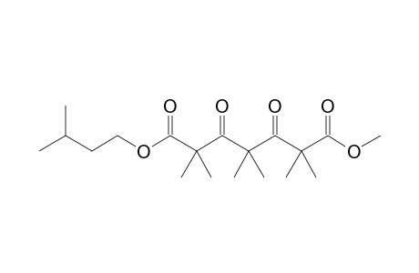 1-iso-Pentyl 7-methyl 2,2,4,4,6,6-hexamethyl-3,5-dioxoheptanedioate