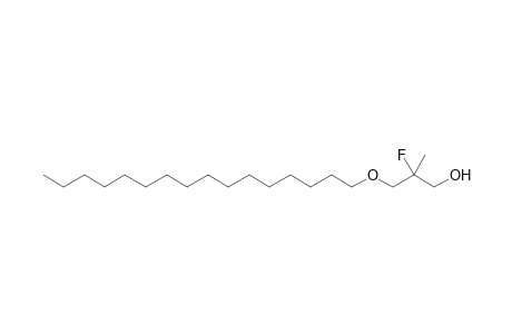 2-Fluoranyl-3-hexadecoxy-2-methyl-propan-1-ol