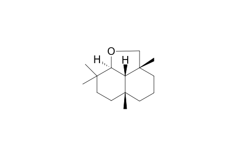 2a.beta.,5a.beta.,8,8-Tetramethyl-8a.alpha.H,8b.beta.H-decahydronaptho[1,8-bc]-furan