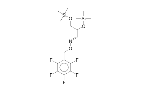 (1E)-2,3-Bis[(trimethylsilyl)oxy]propanal o-(2,3,4,5,6-pentafluorobenzyl)oxime