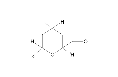 trans-4,trans-6-DIMETHYLTETRAHYDRO-2H-PYRAN-R-2-METHANOL
