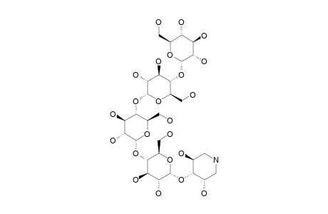 (3R,5R)-3,5-DIHYDROXYPIPERIDINE-4-YL-TRIS-[O-ALPHA-D-GLUCOPYRANOSYL-(1->4)]-ALPHA-D-GLUCOPYRANOSIDE
