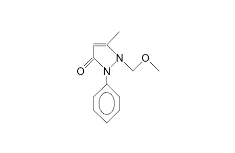 1,2-Dihydro-1-methoxymethyl-5-methyl-2-phenyl-3-pyrazolone