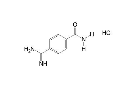 p-amidinobenzamide, monohydrochloride