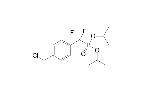 Diisopropyl 4-(chloromethylphenyl)difluoromethylphosphonate