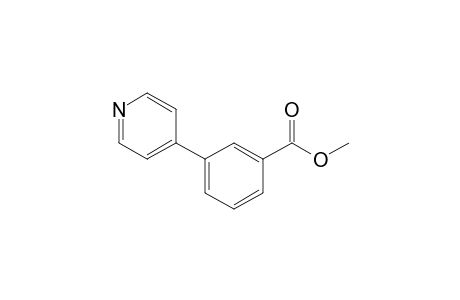 3-(4-pyridyl)benzoic acid methyl ester