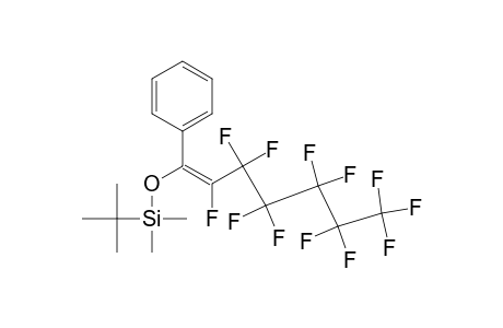 1-[(tert-Butyldimethylsilyl)oxy]-1-phenylperfluorohept-1-ene