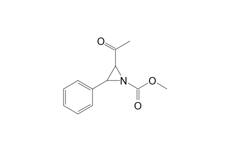 N-Carbomethoxy-2-acetyl-3-phenylaziridine