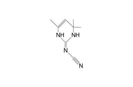 2-Cyanoimino-4,4,6-trimethyl-1,2,3,4-tetrahydro-pyrimidine