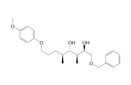 (2R,3S,4S,5S)-1-benzoxy-8-(4-methoxyphenoxy)-3,5-dimethyl-octane-2,4-diol