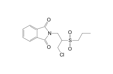 2-[3-Chloro-2-(propylsulfonyl)propyl]-1H-isoindole-1,3(2H)-dione