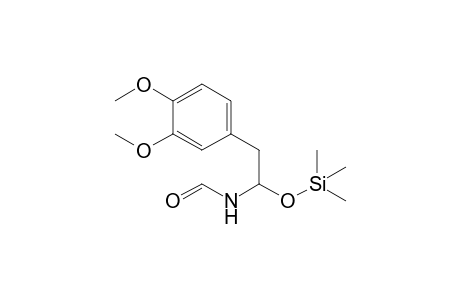 N-[2-(3,4-dimethoxyphenyl)-1-trimethylsilyloxy-ethyl]formamide
