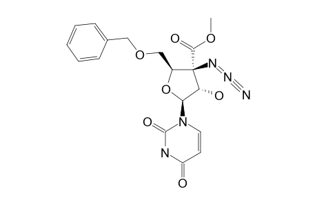 (3'S)-3'-AZIDO-5'-O-BENZYL-3'-DEOXY-3'-C-(METHOXYCARBONYL)-URIDINE