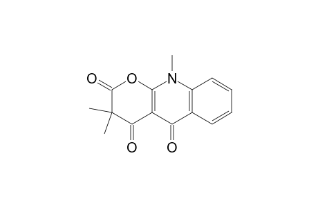 3,3,10-Trimethyl-2H-pyrano[2,3-b]quinolin-2,4,5(3H,10H)-trione