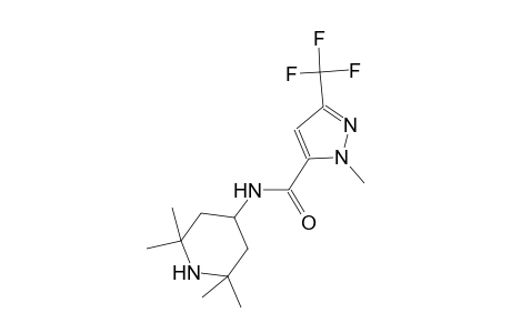 1-methyl-N-(2,2,6,6-tetramethyl-4-piperidinyl)-3-(trifluoromethyl)-1H-pyrazole-5-carboxamide