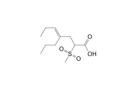 4-Heptenoic acid, 2-(methylsulfonyl)-4-propyl-, (E)-