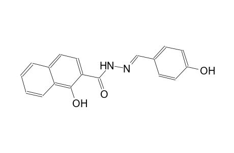 1-hydroxy-N'-[(E)-(4-hydroxyphenyl)methylidene]-2-naphthohydrazide