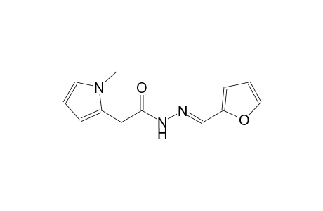 1H-pyrrole-2-acetic acid, 1-methyl-, 2-[(E)-2-furanylmethylidene]hydrazide
