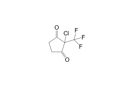 2-Chloro-2-trifluoromethyl-1,3-cyclopentanedione