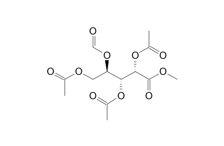 (2S,3R,4R)-4-FORMYLOXY-2,3,5-TRIACETOXYPENTANOIC-ACID-METHYLESTER