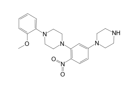 1-(2-Methoxyphenyl)-4-(2-nitro-5-piperazino-phenyl)piperazine