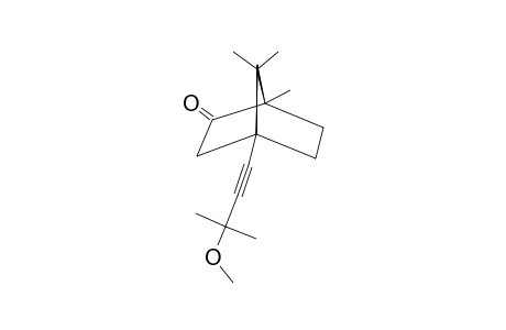 4-(3'-Methoxy-3'-methylbut-1'-ynyl)-1,7,7-trimethylbicyclo-[2.2.1]-heptan-2-one