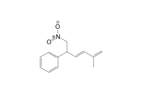 (E)-(5-methyl-1-nitrohexa-3,5-dien-2-yl)benzene