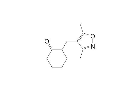 3,5-Dimethyl-4-(2'-cyclohexanoyl)methyl-isoxazole