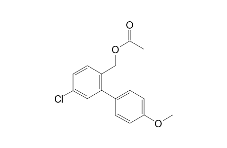 (5-Chloro-4'-methoxy-[1,1'-biphenyl]-2-yl)methyl acetate