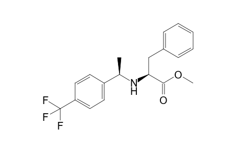 (1R,2S)-3-Phenyl-2-[1-(4-trifluoromethylphenyl)ethylamino]propionic acid methyl ester