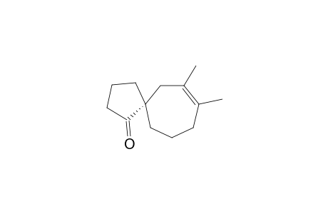 (1R*)-7,8-Dimethylspiro[4.6]undec-7-en-1-one