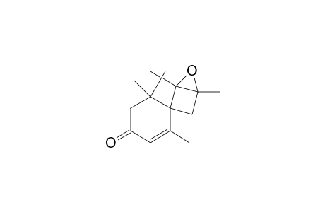 1,2-Epoxy-1,2,5,9,9-pentamethyl-spiro(3,5)non-5-en-7-one