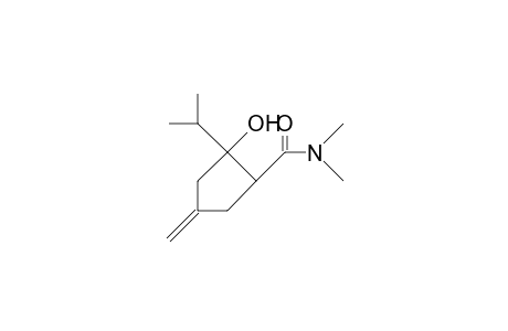 1-Hydroxy-1-isopropyl-4-methylidene-(N,N-dimethyl-carboxamido)-cyclopentane