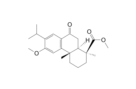 (1S,4aS,10aR)-6-methoxy-1,4a-dimethyl-9-oxo-7-propan-2-yl-3,4,10,10a-tetrahydro-2H-phenanthrene-1-carboxylic acid methyl ester