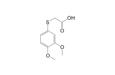 (3,4-Dimethoxyphenylthio)acetic acid