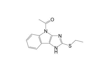 1-(2-Ethylsulfanyl-1H-imidazo[4,5-b]indol-4-yl)ethanone