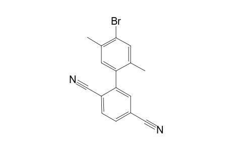 4'-Bromo-2',5'-dimethyl-[1,1'-biphenyl]-2,5-dicarbonitrile