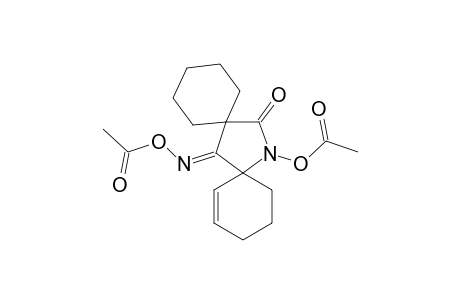14-ACETOXY-7-ACETOXYIMINO-14-AZADISPIRO-[5.1.5.2]-PENTADEC-9-ENE-15-ONE
