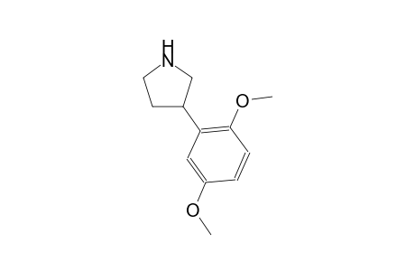 3-(2,5-dimethoxyphenyl)pyrrolidine