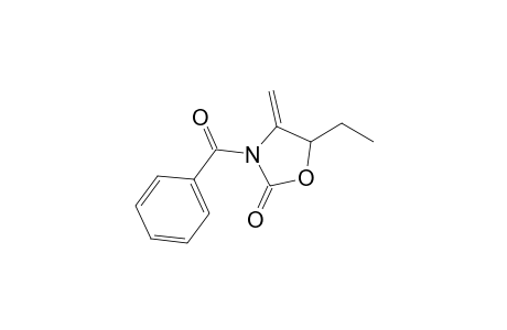 3-Benzoyl-5-ethyl-4-methylene-2-oxazolidinone